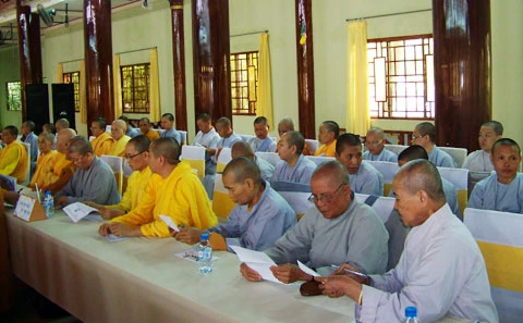 Kiên Giang: Hội nghị chuyên đề Tăng sự năm 2010 ảnh 8