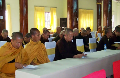 Kiên Giang: Hội nghị chuyên đề Tăng sự năm 2010 ảnh 10