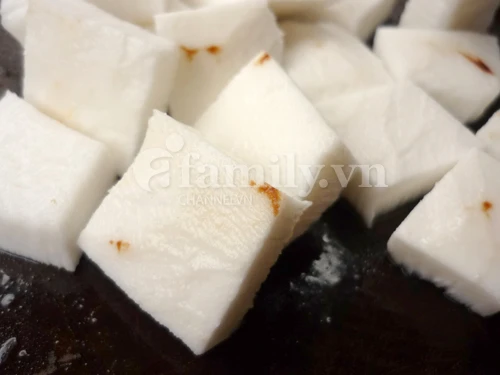 Đậu phụ kho cùi dừa, Bếp Eva, Đậu phụ kho cùi dừa, dau phu, cui dua, mon ngon, mon ngon de lam