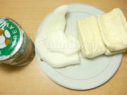 Đậu phụ kho cùi dừa, Bếp Eva, Đậu phụ kho cùi dừa, dau phu, cui dua, mon ngon, mon ngon de lam