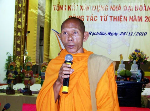 Kiên Giang: Tổng kết công tác từ thiện xã hội và xây nhà đại đoàn kết năm 2010 ảnh 7