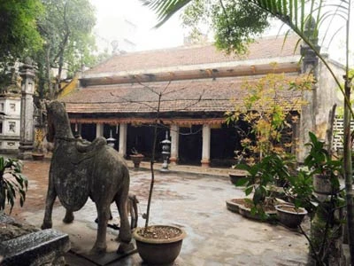 Chùa Phổ Giác khi chưa phá dỡ.