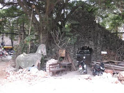 Chùa Phổ Giác được phá dỡ ngày 21-11.