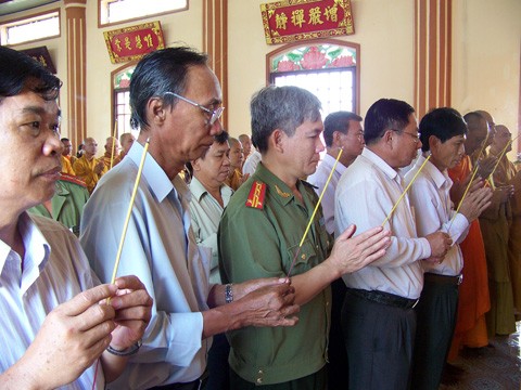 Kiên Giang: Trang nghiêm tưởng niệm 702 năm Đức vua - Phật hoàng Trần Nhân Tông nhập Niết bàn ảnh 13
