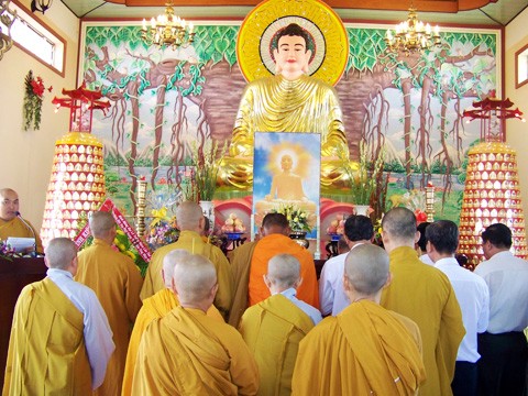 Kiên Giang: Trang nghiêm tưởng niệm 702 năm Đức vua - Phật hoàng Trần Nhân Tông nhập Niết bàn ảnh 14