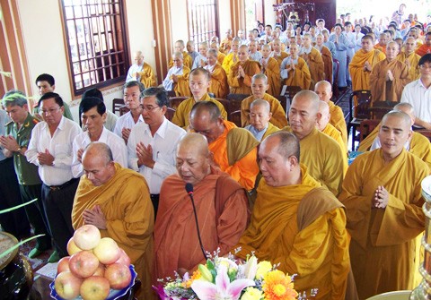 Kiên Giang: Trang nghiêm tưởng niệm 702 năm Đức vua - Phật hoàng Trần Nhân Tông nhập Niết bàn ảnh 15