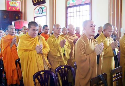 Kiên Giang: Trang nghiêm tưởng niệm 702 năm Đức vua - Phật hoàng Trần Nhân Tông nhập Niết bàn ảnh 16