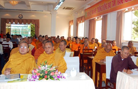 Kiên Giang: Hội nghị chuyên đề Phật giáo Nam tông Khmer lần IV thành công tốt đẹp ảnh 5 bmhn-06.jpg