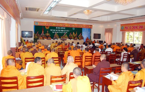 Kiên Giang: Hội nghị chuyên đề Phật giáo Nam tông Khmer lần IV thành công tốt đẹp ảnh 6 bmhn-07.jpg