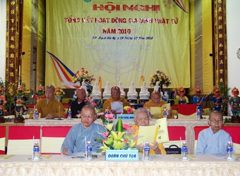 Kiên Giang: Phân ban Hướng dẫn Gia đình Phật tử tổng kết hoạt động năm 2010 ảnh 1