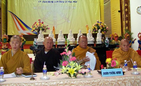 Kiên Giang: Phân ban Hướng dẫn Gia đình Phật tử tổng kết hoạt động năm 2010 ảnh 2