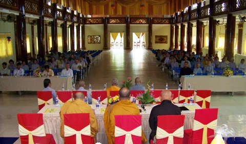 Kiên Giang: Phân ban Hướng dẫn Gia đình Phật tử tổng kết hoạt động năm 2010 ảnh 4