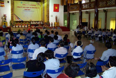 Kiên Giang: Phân ban Hướng dẫn Gia đình Phật tử tổng kết hoạt động năm 2010 ảnh 5