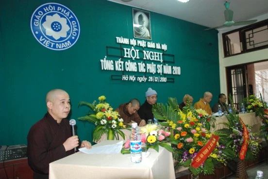 Hà Nội: Thành hội Phật giáo tổng kết Phật sự năm 2010 ảnh 5