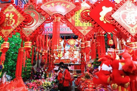 Trung Quốc ngập tràn màu đỏ ảnh 4 Trung Quốc ngập tràn màu đỏ ảnh 4
