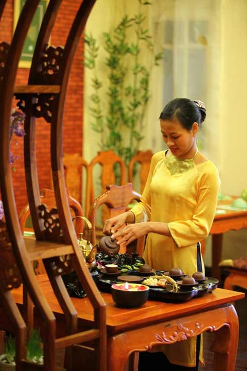 Bồ Đề Tâm - Không gian thiền tĩnh lặng, Ẩm thực,