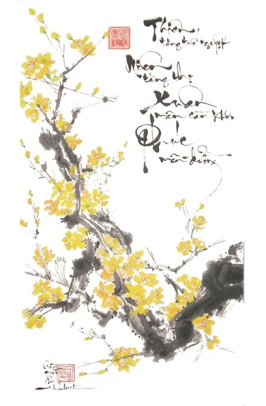 Những câu đối tết hay ảnh 1