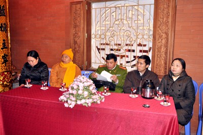 Lạng Sơn: Tuyên truyền trật tự an toàn giao thông đến Phật tử ảnh 1