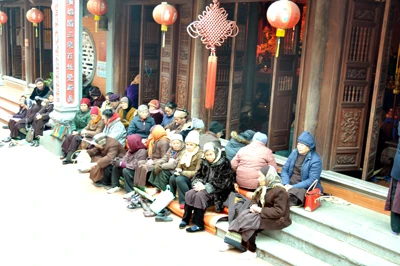 Lạng Sơn: Tuyên truyền trật tự an toàn giao thông đến Phật tử ảnh 3