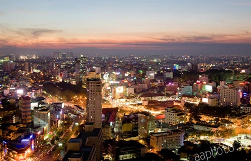 Khoảnh khắc Sài Gòn chạng vạng ảnh 3