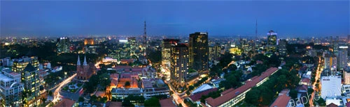 Khoảnh khắc Sài Gòn chạng vạng ảnh 5