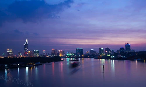 Khoảnh khắc Sài Gòn chạng vạng ảnh 7
