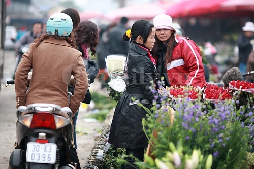 Tấp nập chợ hoa ngày Tết ảnh 15