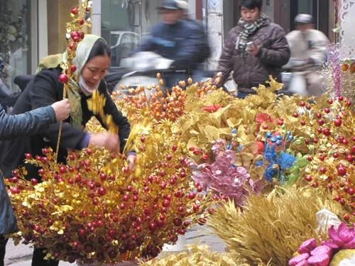 "Sắc xuân" tràn ngập phố ảnh 19