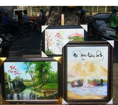 Phóng sự ảnh: Ông đồ thời @ ảnh 7 Phóng sự ảnh: Ông đồ thời @ ảnh 7