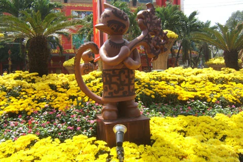 Vẻ rất sức ngộ nghĩnh của con vật biểu tượng năm Tân Mão.