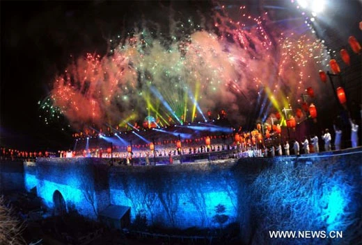 Lễ hội đèn lồng chào đón giao thừa 2011 ở Trung Quốc