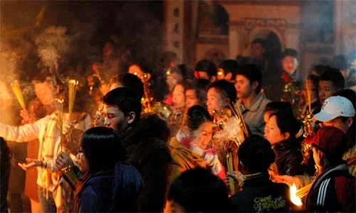 Xin lộc đầu năm ảnh 2