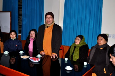 Lạng Sơn: Ban Đại diện Phật giáo tỉnh thăm, tặng quà Tết cho các hộ nghèo trong tỉnh ảnh 1