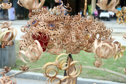 Độc đáo lồng đèn con mèo ảnh 3