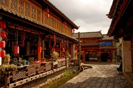Năm mới đến Lệ Giang du xuân ảnh 1 Năm mới đến Lệ Giang du xuân ảnh 1