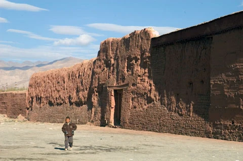 Những ngôi nhà ở của người dân ở Tây Tạng. Ảnh: skydoor.net