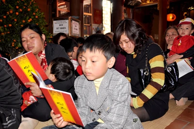 Lạng Sơn: Chùa Thành tổ chức khóa lễ đầu xuân cho thanh thiếu nhi Phật tử ảnh 14