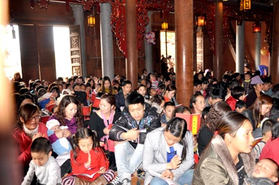 Lạng Sơn: Chùa Thành tổ chức khóa lễ đầu xuân cho thanh thiếu nhi Phật tử ảnh 4