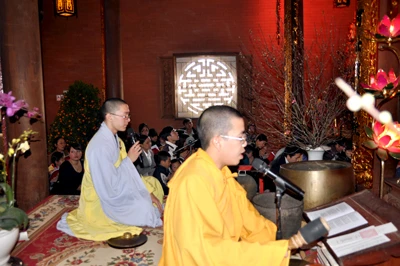 Lạng Sơn: Chùa Thành tổ chức khóa lễ đầu xuân cho thanh thiếu nhi Phật tử ảnh 7