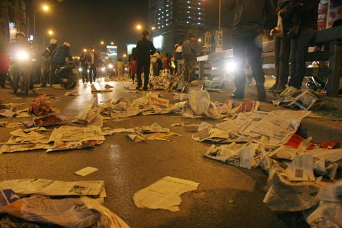 Tắc nghẽn giao thông vì lễ dâng sao giải hạn ảnh 10