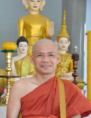 Ông Nguyễn Mạnh Hùng trong khoá thiền Tứ niệm xứ Ảnh minh họa
