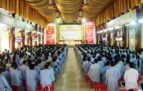 Kiên Giang: Tổng khai giảng các đạo tràng tu học trong tỉnh năm 2011 ảnh 12