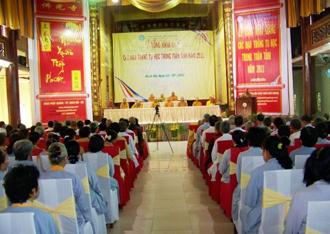 Kiên Giang: Tổng khai giảng các đạo tràng tu học trong tỉnh năm 2011 ảnh 13 Kiên Giang: Tổng khai giảng các đạo tràng tu học trong tỉnh năm 2011 ảnh 13