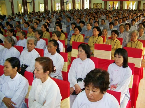 Kiên Giang: Tổng khai giảng các đạo tràng tu học trong tỉnh năm 2011 ảnh 20