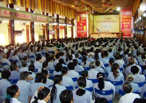 Kiên Giang: Tổng khai giảng các đạo tràng tu học trong tỉnh năm 2011 ảnh 16