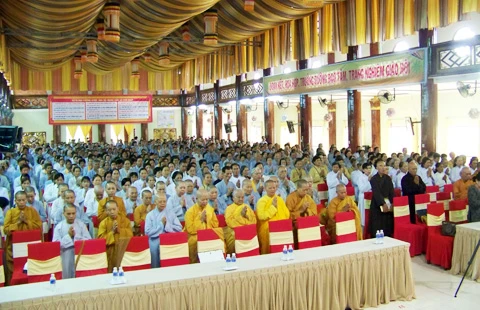 Kiên Giang: Tổng khai giảng các đạo tràng tu học trong tỉnh năm 2011 ảnh 7