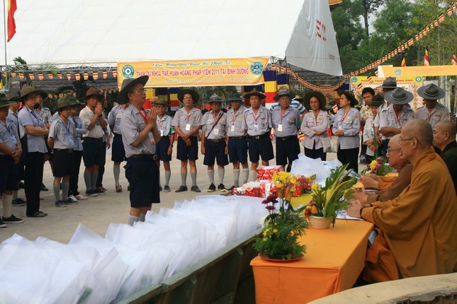 Bình Dương: Bế mạc Hội trại Nguyên Hùng ảnh 12 Bình Dương: Bế mạc Hội trại Nguyên Hùng ảnh 12