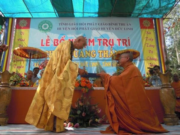 Bình Thuận: Bổ nhiệm ĐĐ. Thích Chiếu Thủ trụ trì chùa Quảng Thành ảnh 15