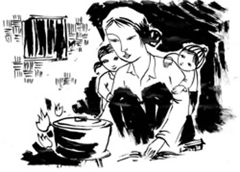 Mái bếp nghèo của mẹ ảnh 1