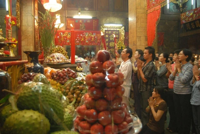 Lễ cúng trái cây trong Tết Chol-chnam-thmay